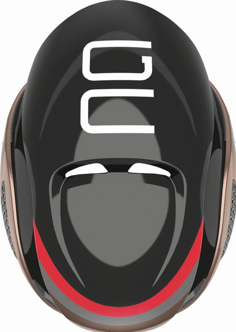 Abus Gamechanger Rennrad-Helm metallic copper