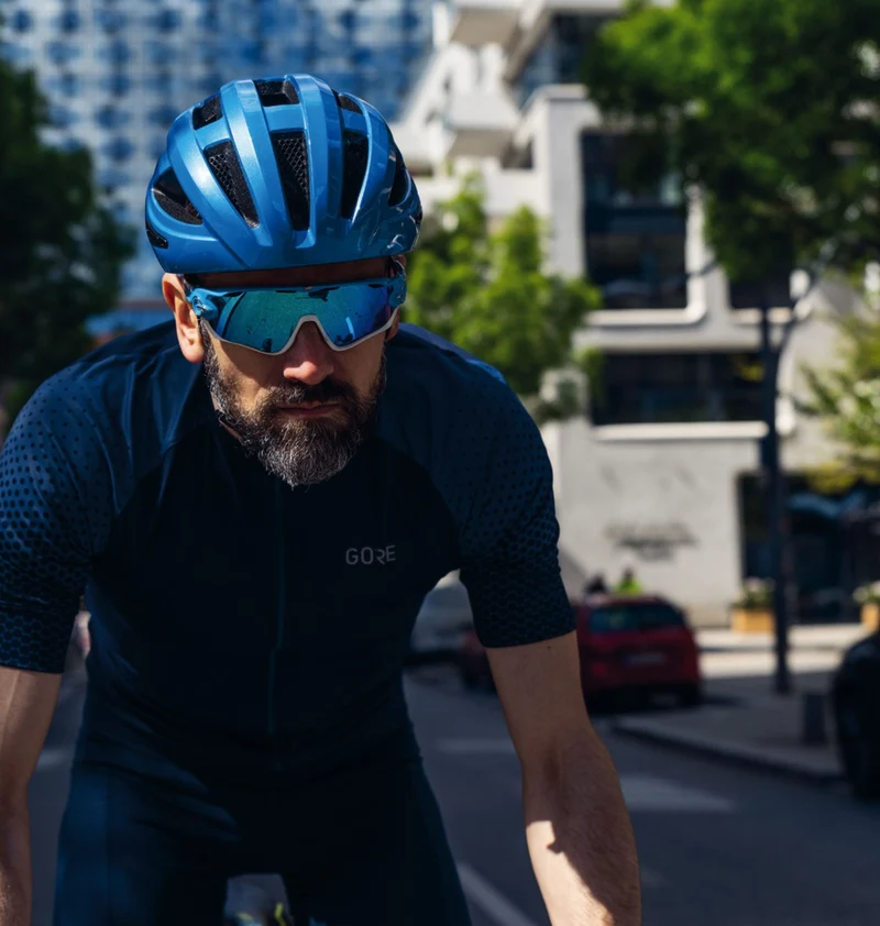 Abus Macator Rennrad-Helm matt black
