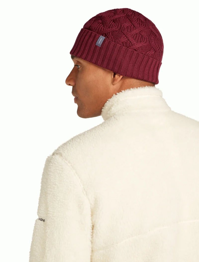 U Mer Cable Knit Beanie