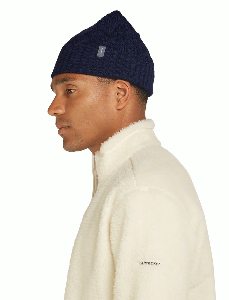 U Mer Cable Knit Beanie