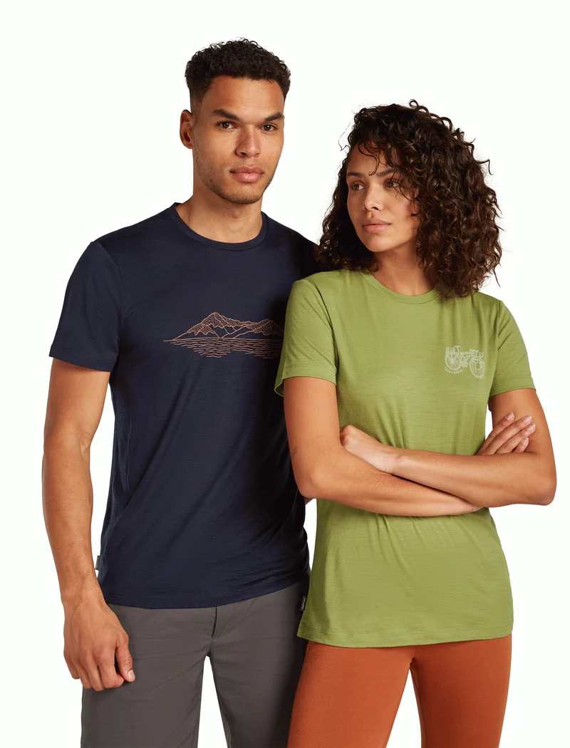 Men Merino 150 Tech Lite SS Tee Pukaki Reflected