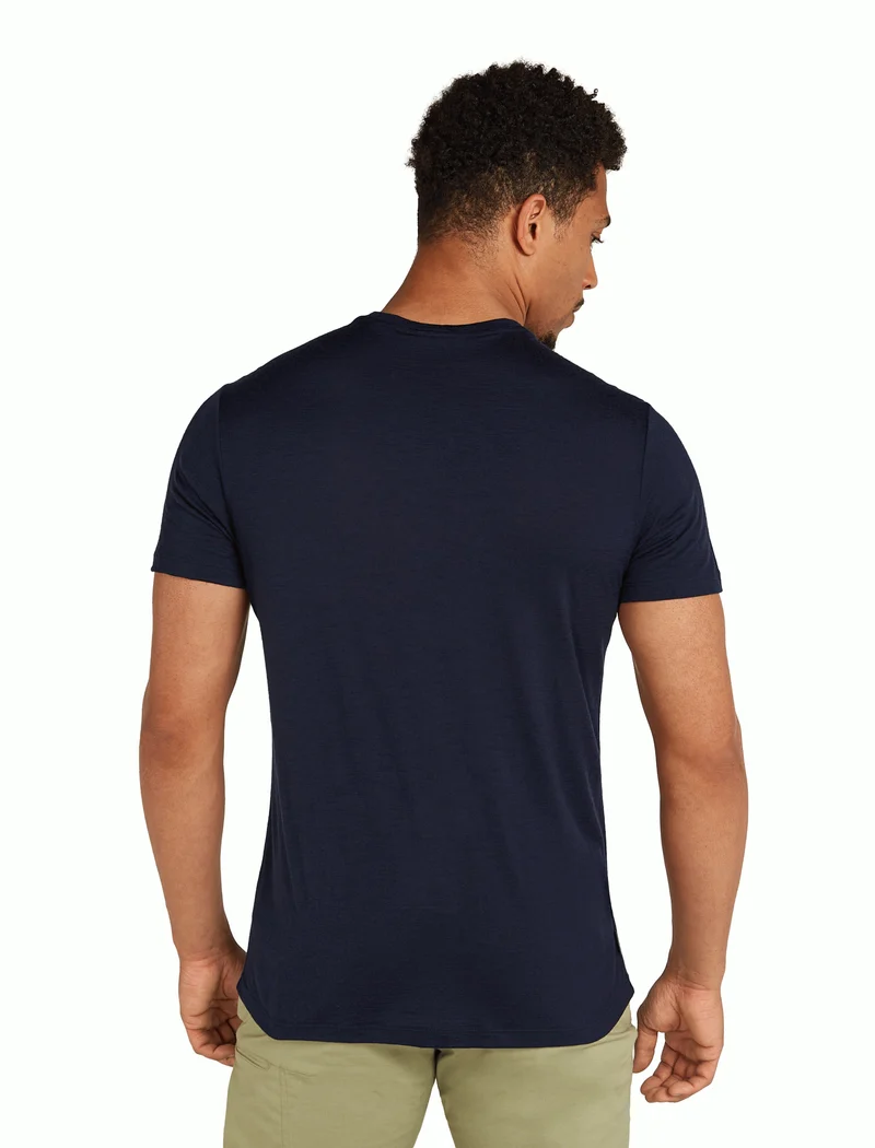 Men Merino 150 Tech Lite SS Tee Polar Paddle