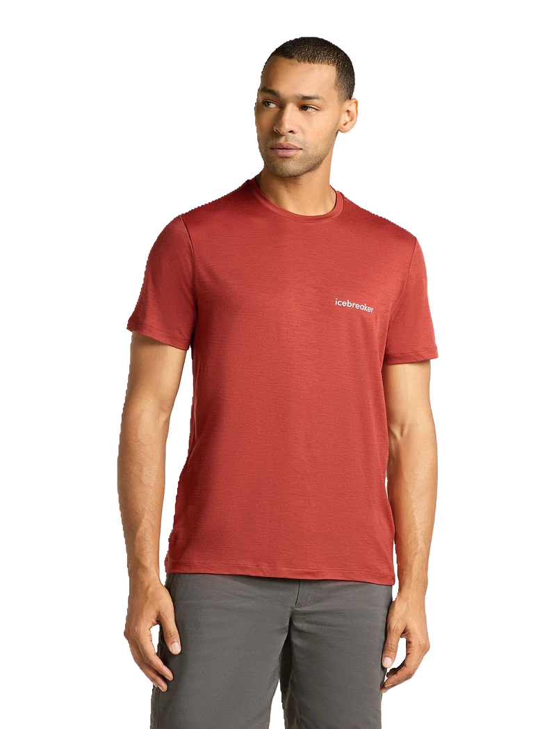 Men Merino 150 Tech Lite SS Tee IB Wordmark