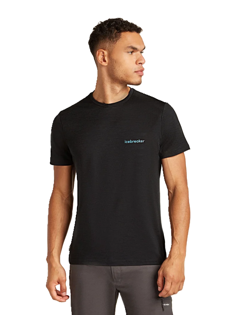 Men Merino 150 Tech Lite SS Tee IB Wordmark