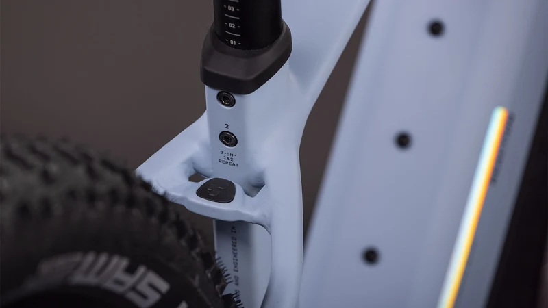 Cube Reaction Hybrid SLX 800 Wh E-Bike Hardtail Diamant gauzegrey´n´iceblue