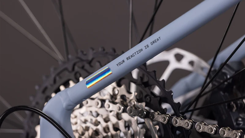 Cube Reaction Hybrid SLX 800 Wh E-Bike Hardtail Diamant gauzegrey´n´iceblue