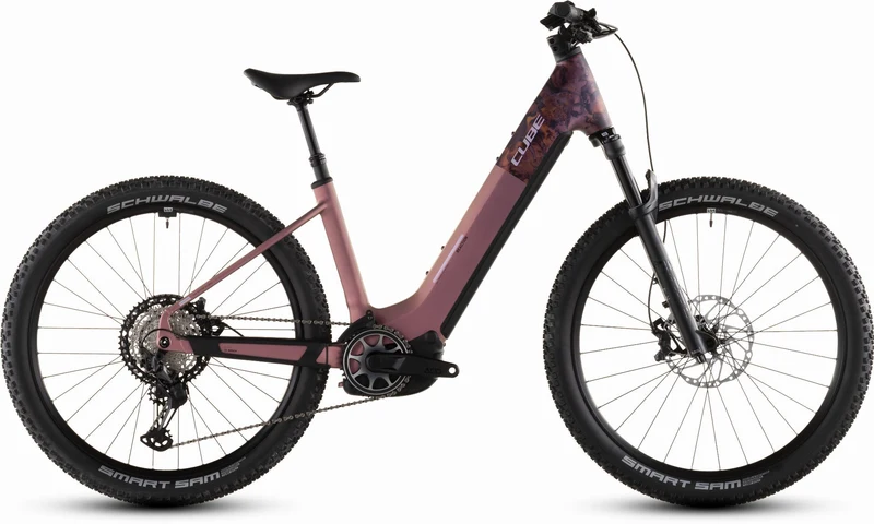 Cube Reaction Hybrid SLX 800 Wh E-Bike Hardtail Easy Entry 27,5" shiftblush´n´art