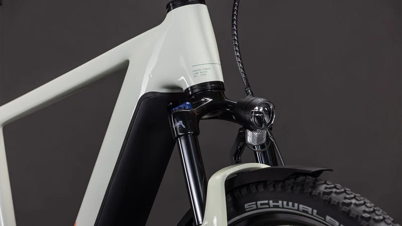 Cube Nuride Hybrid Performance 600 Wh E-Bike Diamant 28" desertstone´n´grey