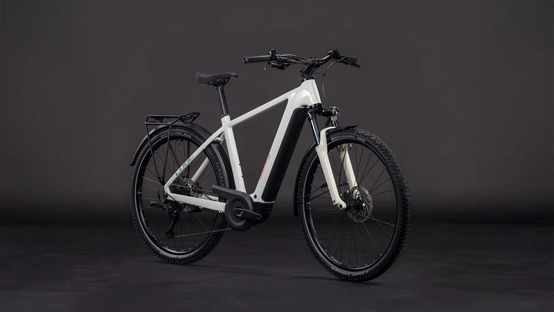 Cube Nuride Hybrid Performance 600 Wh E-Bike Diamant 28" desertstone´n´grey