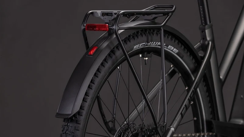 Cube Nuride Hybrid Performance 600 Wh E-Bike Trapeze 28" slapgrey´n´black