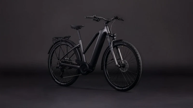 Cube Nuride Hybrid Performance 600 Wh E-Bike Trapeze 28" slapgrey´n´black
