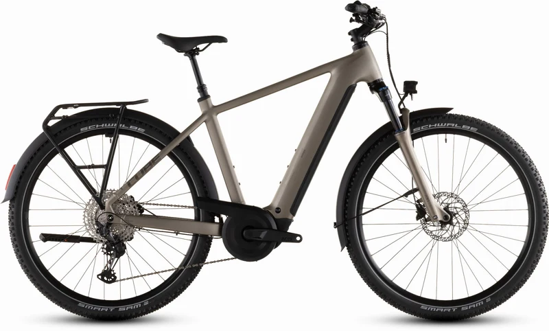 Cube Nuride Hybrid Pro 600 Wh E-Bike Diamant 28" flashstone´n´chrome