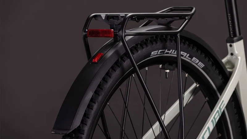Cube Nuride Hybrid Performance 600 Wh E-Bike Easy Entry 28" desertstone´n´grey