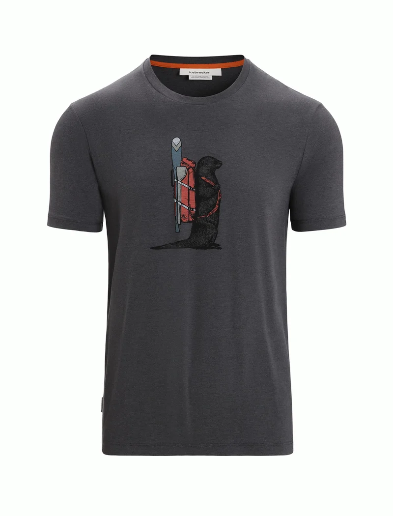 Men Central Classic SS Tee Otter Paddle