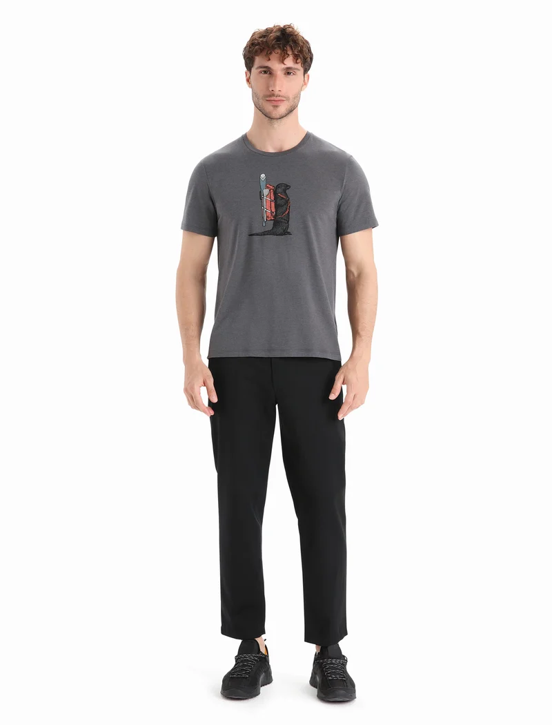 Men Central Classic SS Tee Otter Paddle