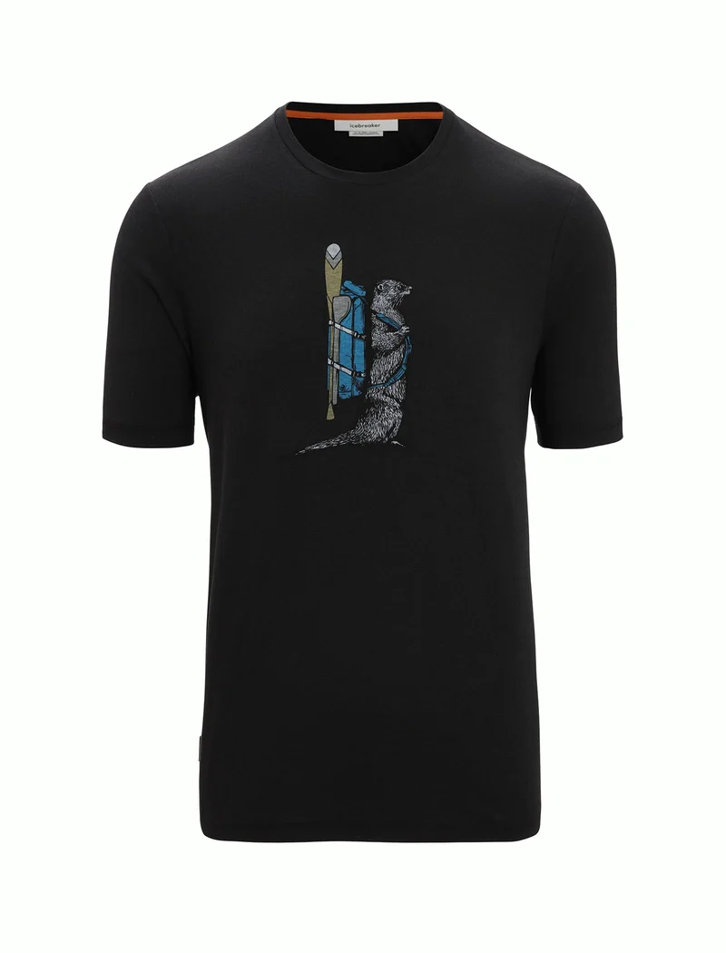 Men Central Classic SS Tee Otter Paddle