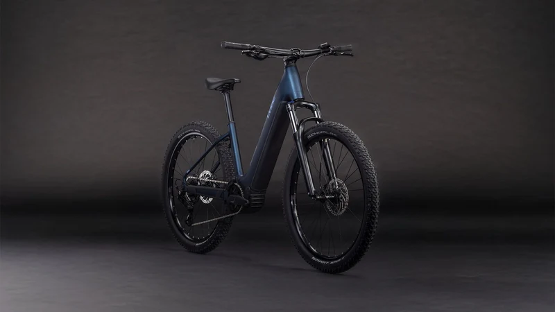 Cube Reaction Hybrid Performance 600 Wh E-Bike Hardtail Easy Entry 27,5" indigoblue´n´reflex