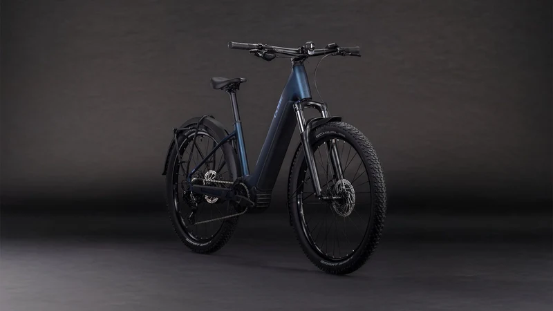Cube Reaction Hybrid Performance FE 600 Wh E-Bike Hardtail Easy Entry 27,5" indigoblue´n´reflex