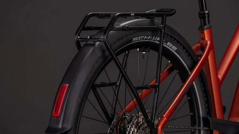 Cube Nuride Hybrid Pro 800 Wh E-Bike Trapeze 28" chilli´n´black