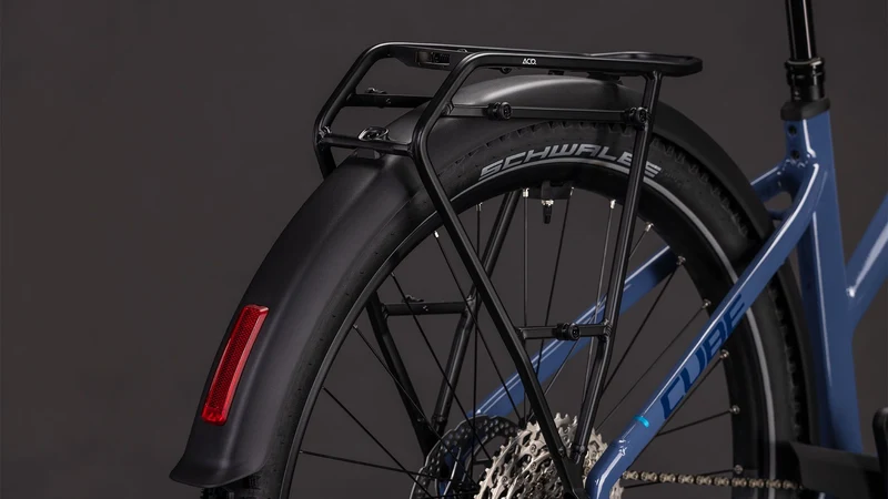 Cube Nuride Hybrid EXC 800 Wh E-Bike Trapeze 28" jeansblue´n´blue