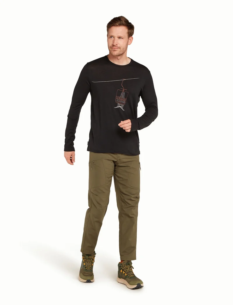 M Mer 150 Tech Lite LS Tee Bear Lift