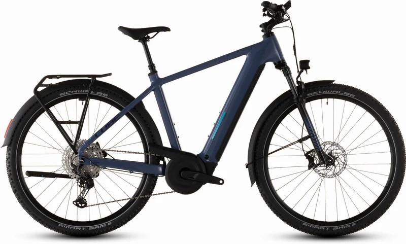 Cube Nuride Hybrid EXC 800 Wh E-Bike Diamant 28" jeansblue´n´blue