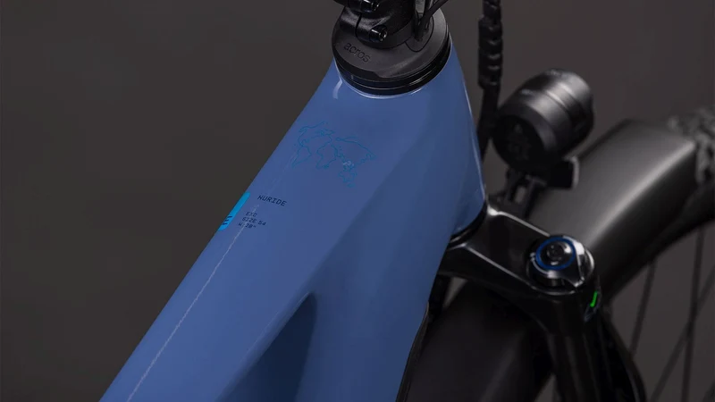 Cube Nuride Hybrid EXC 800 Wh E-Bike Diamant 28" jeansblue´n´blue