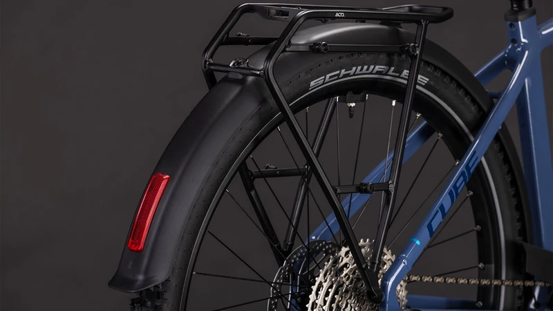 Cube Nuride Hybrid EXC 800 Wh E-Bike Diamant 28" jeansblue´n´blue