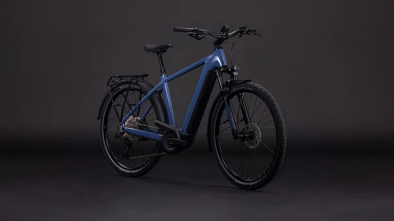 Cube Nuride Hybrid EXC 800 Wh E-Bike Diamant 28" jeansblue´n´blue