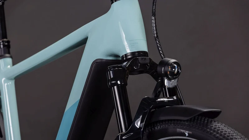 Cube Nuride Hybrid SLX 800 Wh E-Bike Diamant 28" skylight´n´arubablue