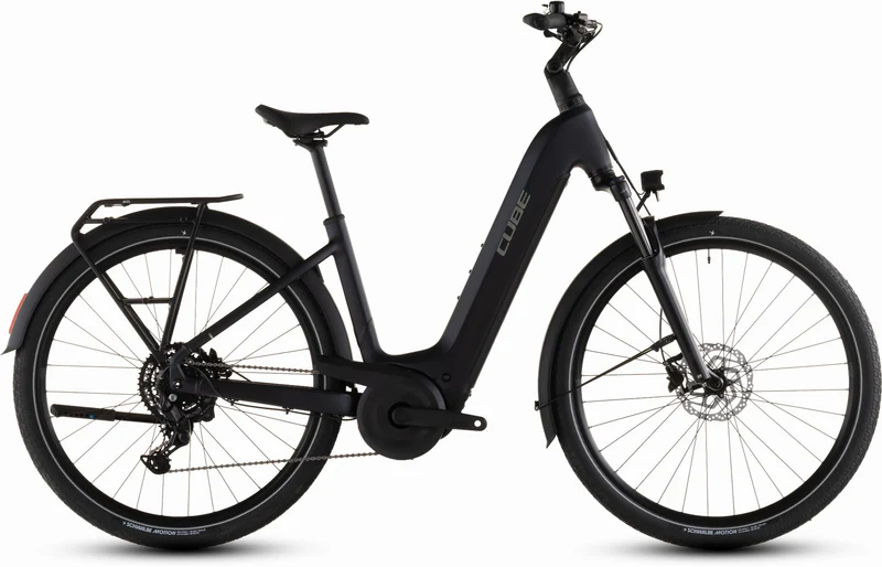 Cube Touring Hybrid One 600 Wh E-Bike Easy Entry 28" coal´n´chrome