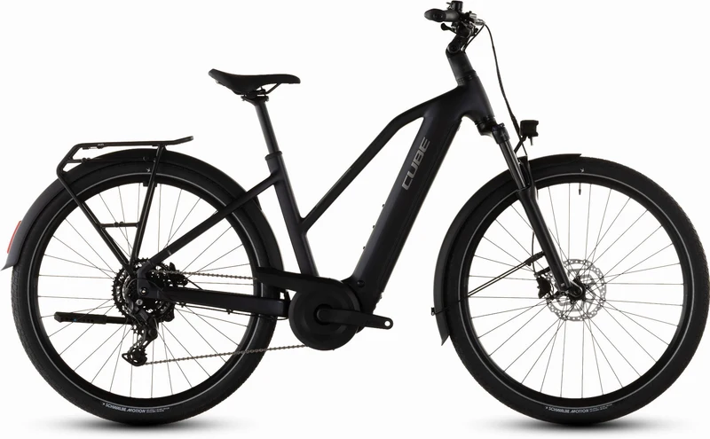 Cube Touring Hybrid One 600 Wh E-Bike Trapeze 28" coal´n´chrome