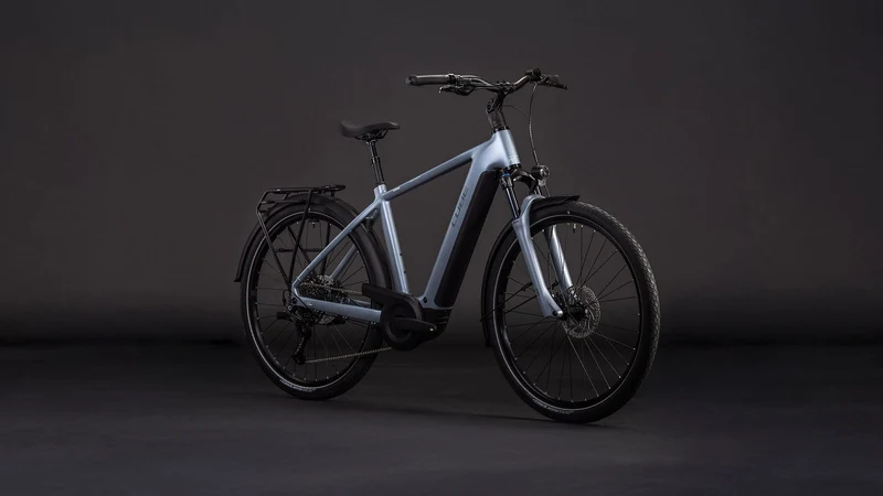 Cube Touring Hybrid Pro 800 Wh E-Bike Diamant 28" pearlgrey´n´grey