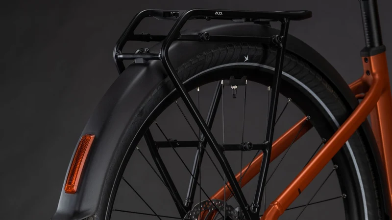 Cube Touring Hybrid Comfort SLX 800 Wh E-Bike Easy Entry 28" chilli´n´chrome