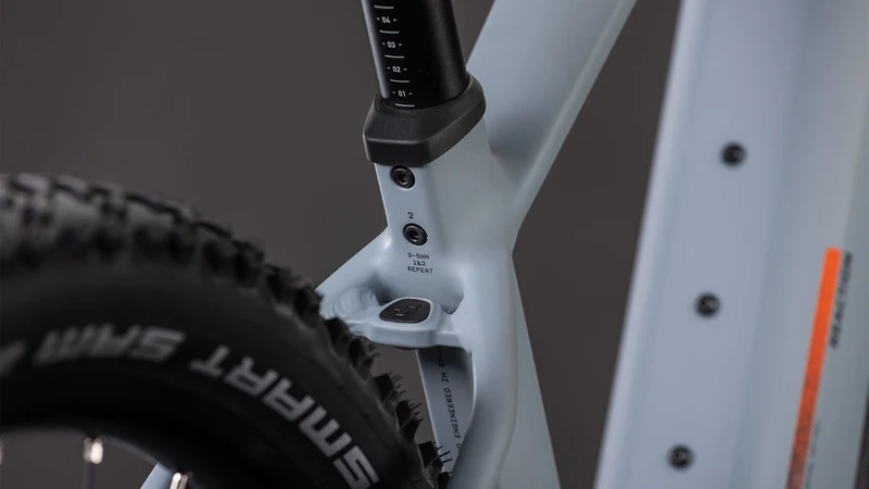 Cube Reaction Hybrid Race 800 Wh E-Bike Hardtail Diamant vulcan´n´orange