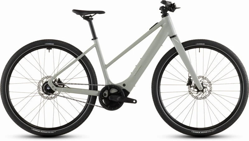 Cube Editor Hybrid SLX 400 Wh X E-Bike Trapeze 28" reedbeige´n´chrome