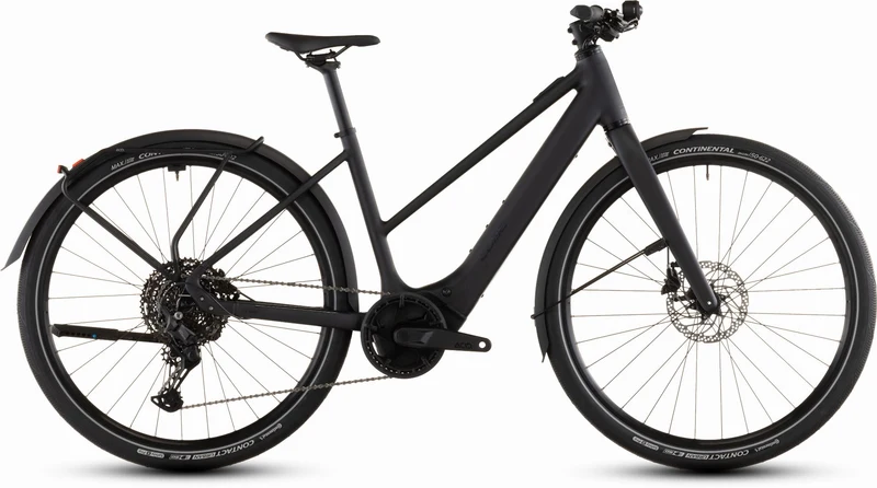Cube Editor Hybrid Pro FE 400 Wh X E-Bike Trapeze 28" coal´n´prism