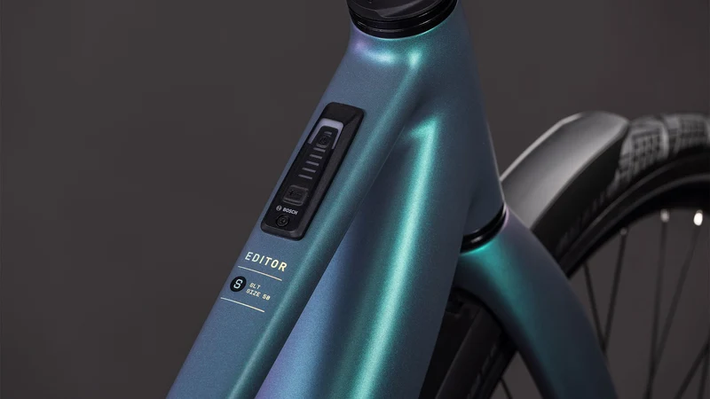 Cube Editor Hybrid SLT FE 400 Wh X E-Bike Trapeze 28" smaragdgrey´n´prism