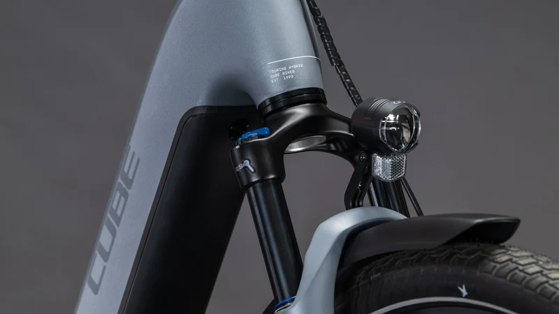 Cube Touring Hybrid Pro 800 Wh E-Bike Easy Entry 28" pearlgrey´n´grey