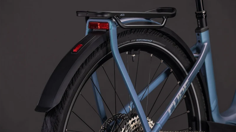 Cube Kathmandu Hybrid EXC ABS 800 Wh E-Bike Easy Entry 28" smaragdgrey´n´prism