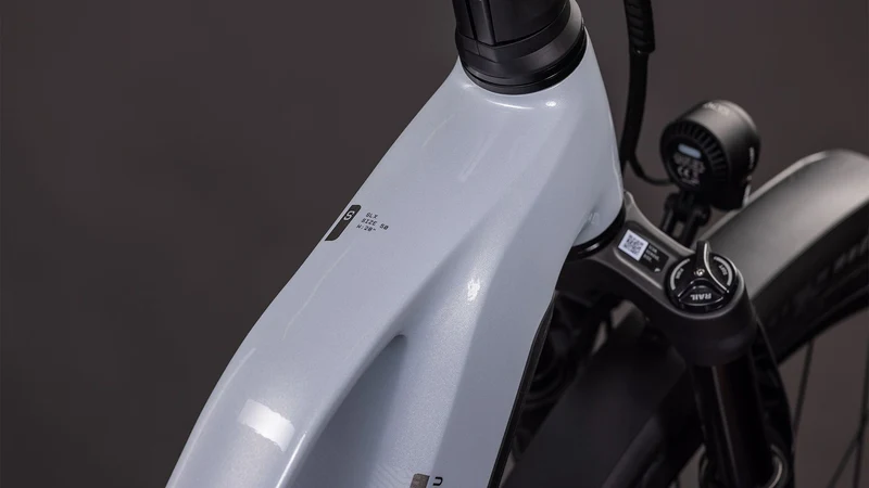 Cube Kathmandu Hybrid SLX 800 Wh E-Bike Trapeze 28" foggrey´n´grey