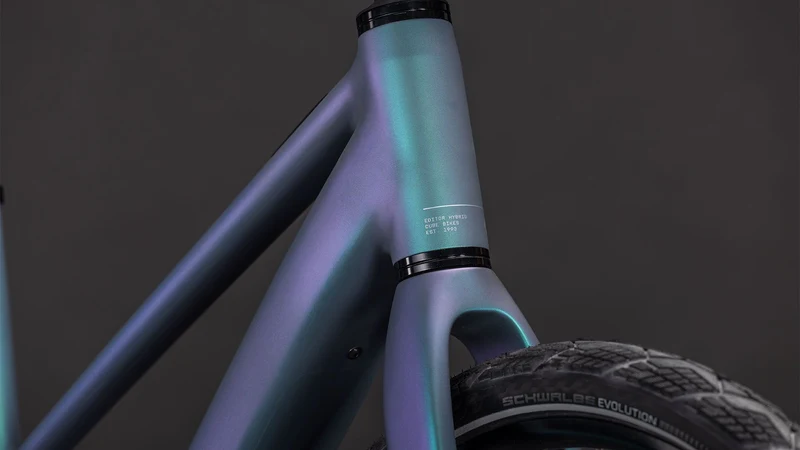 Cube Editor Hybrid SLT 400 Wh X E-Bike Trapeze 28" smaragdgrey´n´prism