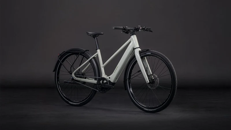 Cube Editor Hybrid SLX FE 400 Wh X E-Bike Trapeze 28" reedbeige´n´chrome