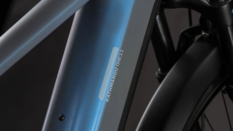 Cube Kathmandu Hybrid One11 HPC Pro 800 Wh E-Bike Diamant 28" hazeblue´n´blue