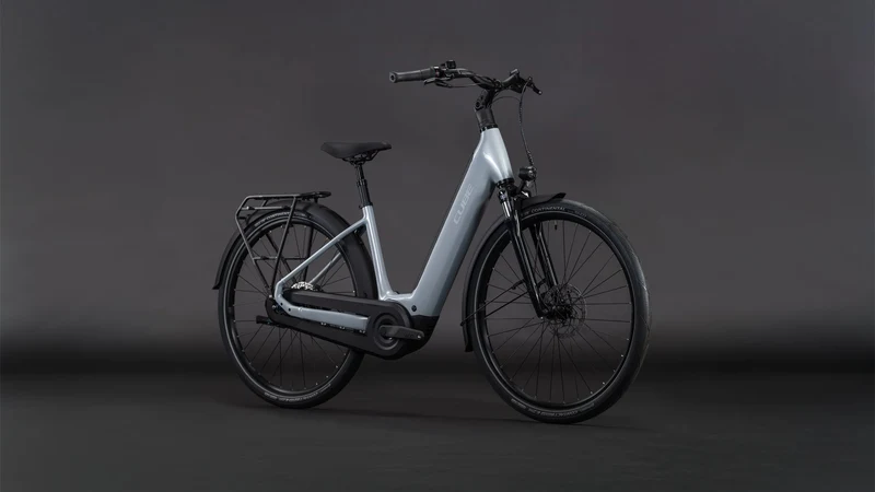 Cube Supreme Hybrid Comfort One 600 Wh E-Bike Easy Entry foggrey´n´reflex