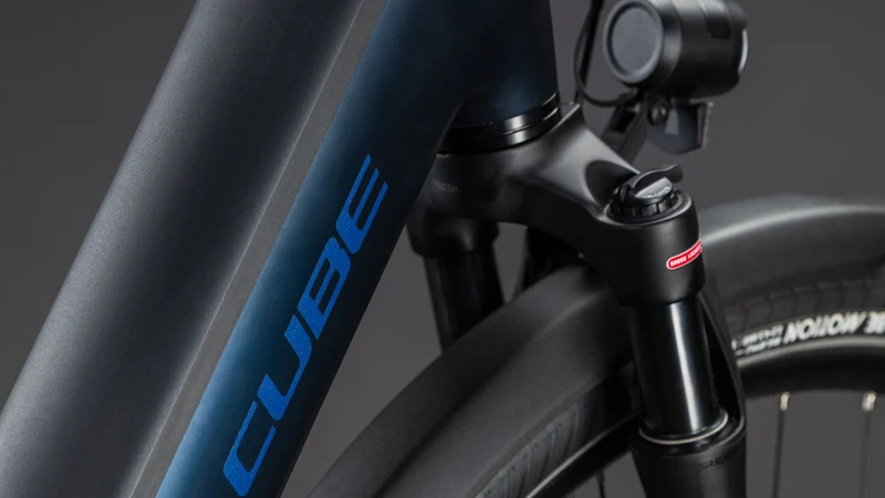 Cube Supreme Hybrid Deluxe One 600 Wh E-Bike Easy Entry indigoblue´n´switch