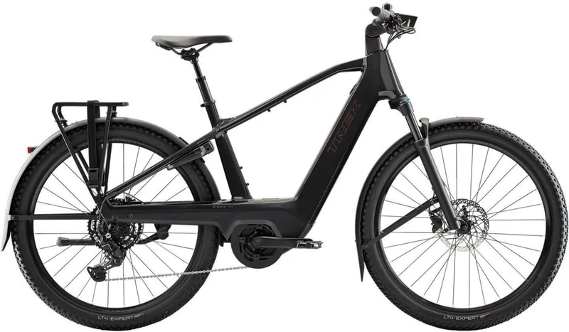 Trek Charter+ 4 Trail 800 Wh E-Bike Diamant 27,5" dark web