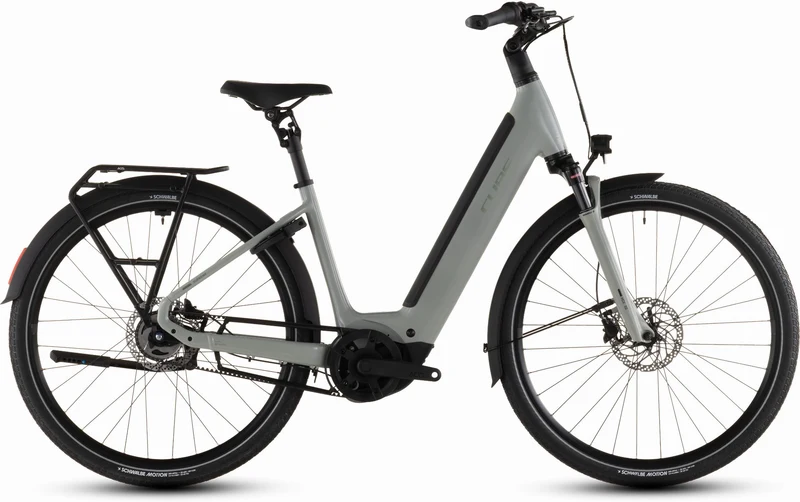 Cube Supreme Hybrid Deluxe One 600 Wh E-Bike Easy Entry ashgreen´n´chrome