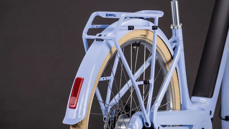 Cube Aruba Hybrid 600 Wh E-Bike Easy Entry blueblossom´n´creme