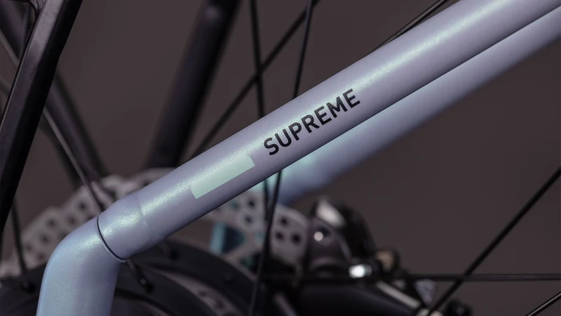 Cube Supreme Hybrid Deluxe SLX ABS 600 Wh E-Bike Easy Entry seagrey´n´black